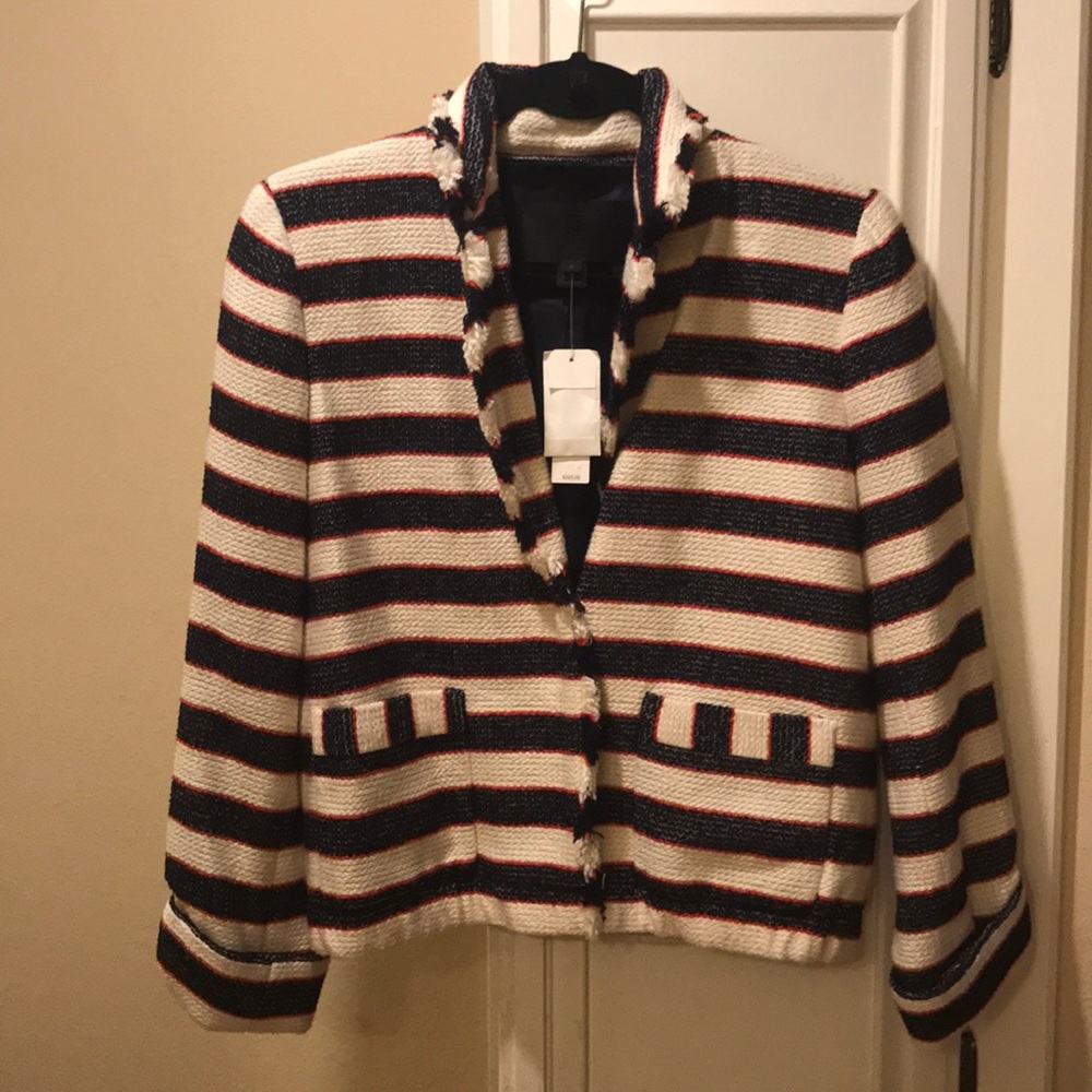 J. Crew Nautical Blazer NWT